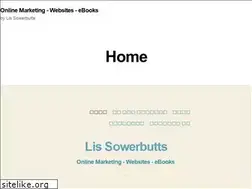 Sites similar to lissowerbutts.com
