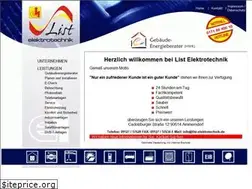 Sites similar to list-elektrotechnik.de