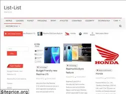 Sites similar to list-list.com