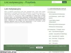 Sites similar to list-motywacyjny.com.pl