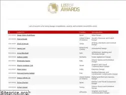 Sites similar to list-of-awards.com