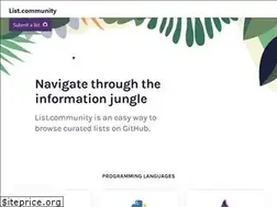 Sites similar to list.community