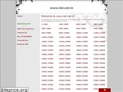 Sites similar to list.net.in