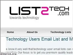 Sites similar to list2tech.com