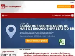Sites similar to listadeempresas.com.br