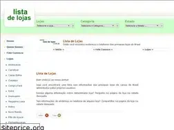 Sites similar to listadelojas.com