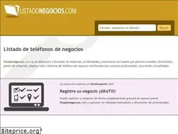 Sites similar to listadonegocios.com