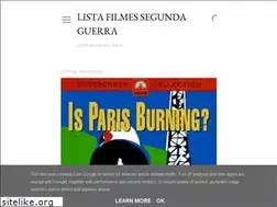 Sites similar to listafilmessegundaguerra.blogspot.com