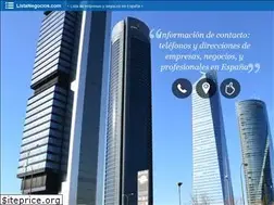 Sites similar to listanegocios.com