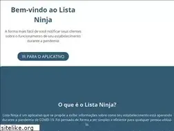 Sites similar to listaninja.com.br