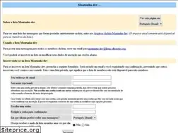 Sites similar to listas.olhoneles.org