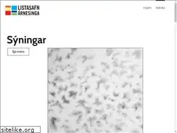 Sites similar to listasafnarnesinga.is