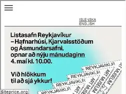 Sites similar to listasafnreykjavikur.is