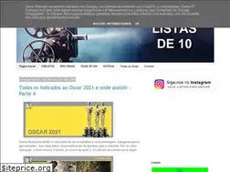 Sites similar to listasde10.blogspot.com