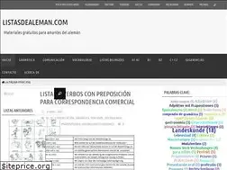 Sites similar to listasdealeman.com