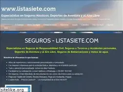 Sites similar to listasiete.com
