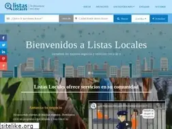 Sites similar to listaslocales.com