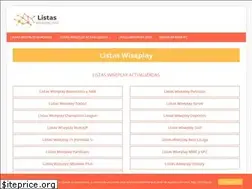 Sites similar to listaswiseplay.info