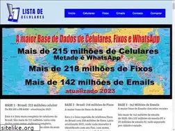 Sites similar to listatelefonicadecelular.com.br