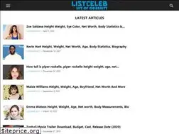 Sites similar to listceleb.com
