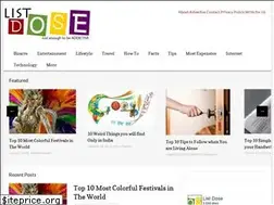 Sites similar to listdose.com