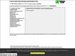 Sites similar to liste-amtsgerichte.de