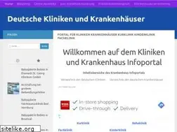 Sites similar to liste-kliniken.de