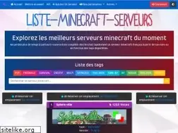 Sites similar to liste-minecraft-serveurs.com