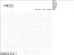 Sites similar to listec.de