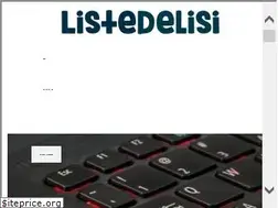 Sites similar to listedelisi.com