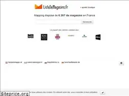 Sites similar to listedemagasins.fr