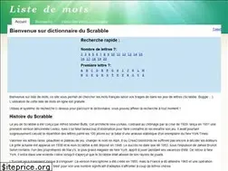Sites similar to listedemots.fr