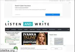 Sites similar to listen-and-write.com