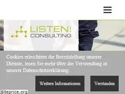 Sites similar to listen-consulting.com