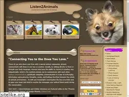 Sites similar to listen2animals.com