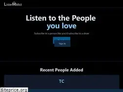 Sites similar to listenaddict.com