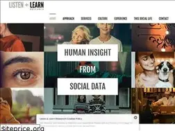 Sites similar to listenandlearnresearch.com
