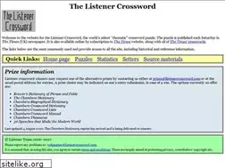 Sites similar to listenercrossword.com