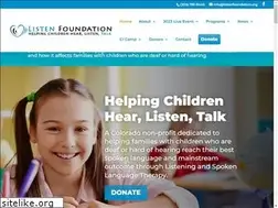Sites similar to listenfoundation.org