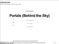 Sites similar to listening-center.com