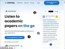 Sites similar to listening.io