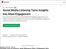 Sites similar to listening.socialbakers.com