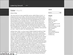 Sites similar to listeningaround.wordpress.com