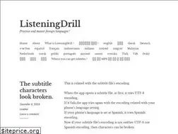 Sites similar to listeningdrill.com
