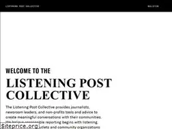 Sites similar to listeningpostcollective.org