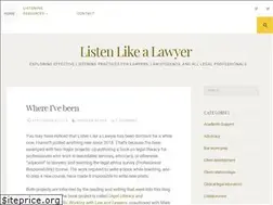 Sites similar to listenlikealawyer.com