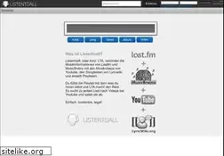 Sites similar to listentoall.com