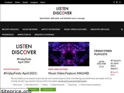 Sites similar to listentodiscover.com