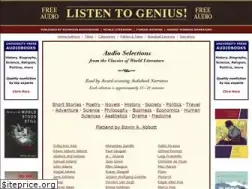 Sites similar to listentogenius.com