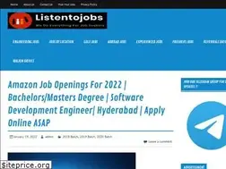 Sites similar to listentojobs.net